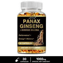 Panax Ginseng + Ginkgo Biloba - Maintain Overall Health Entige