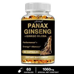 Panax Ginseng + Ginkgo Biloba - Maintain Overall Health Entige