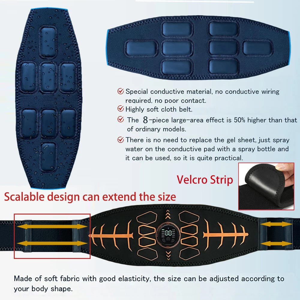 Muscle Toner — Abdominal Toning Belt