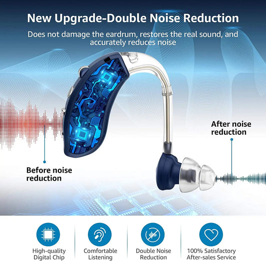 Digital Hearing Aid for Deafness Adjustable Tone Entige