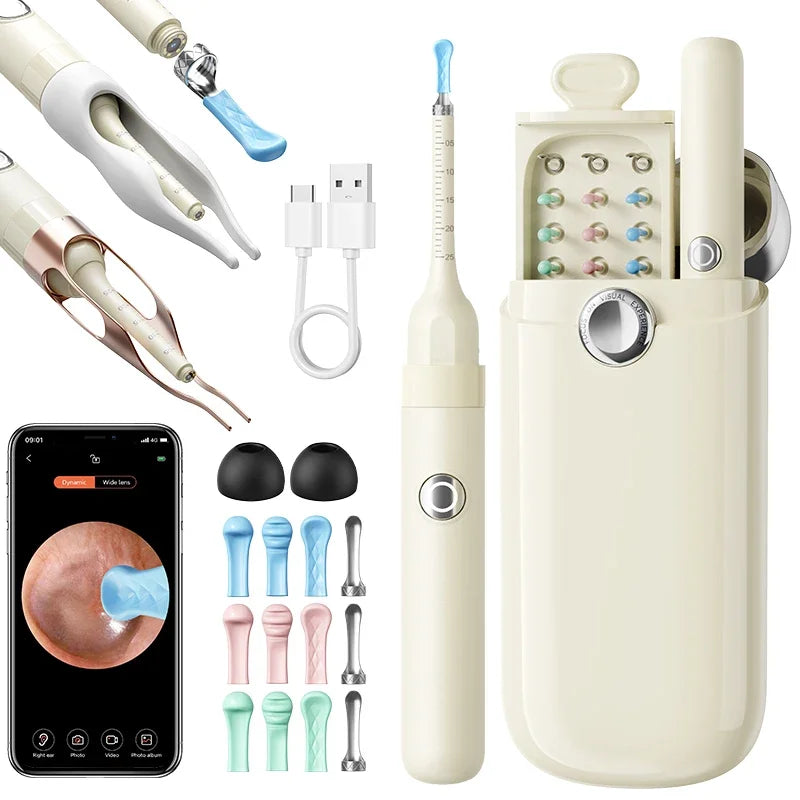 Smart Visual Ear Wax Cleaner With Camera 800W HD Entige