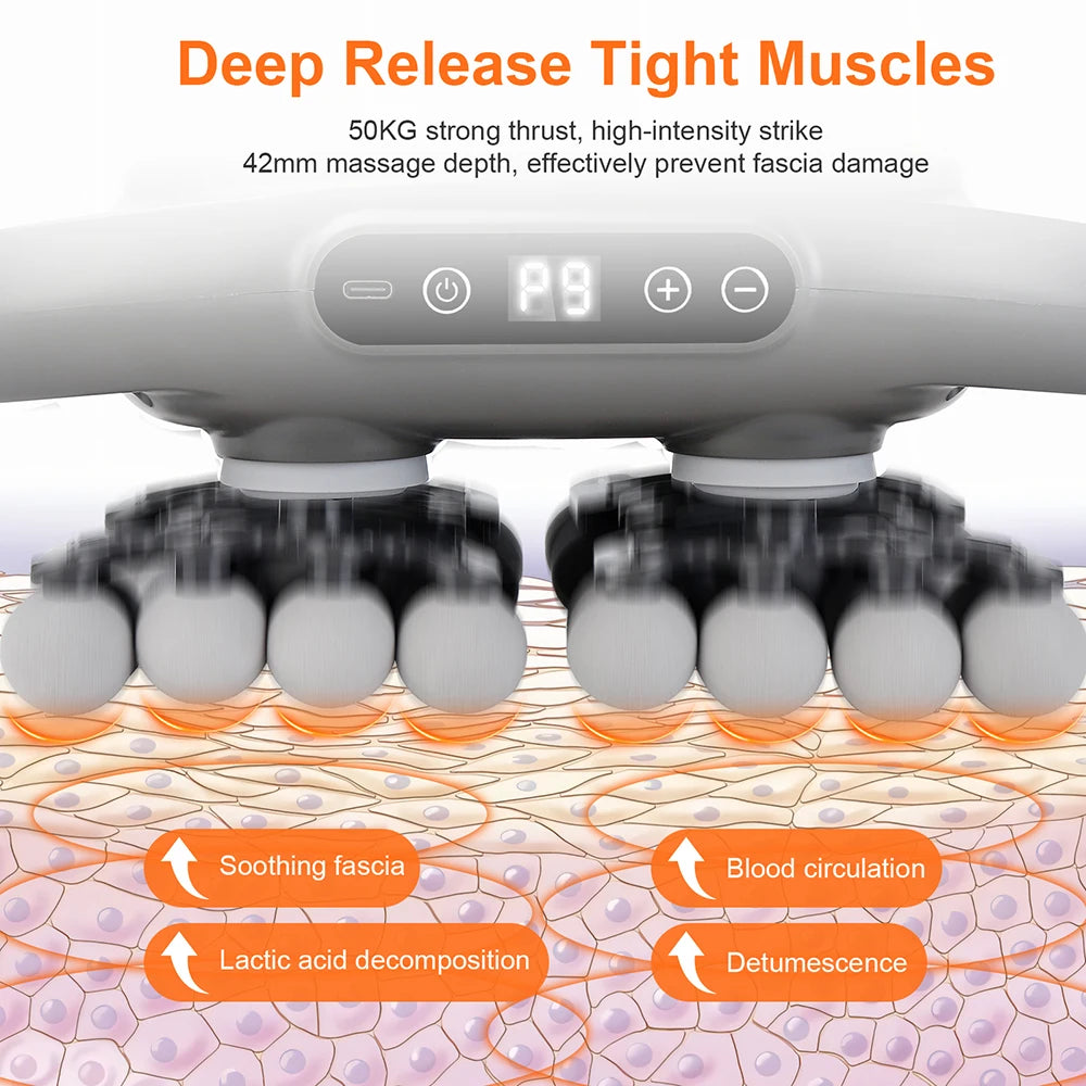 Body Massage Gun — Back, Waist & Full Body Massager
