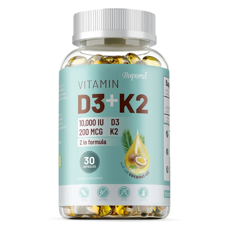 VITAMIN D3&K2 - Nerve, Muscle, Heart, Bone and Dental Health Entige