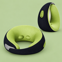 U-Shaped Electric Neck Massager – Vibration Therapy, USB Rechargeable