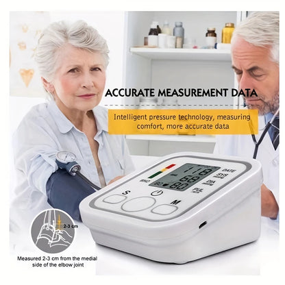 Arm Blood Pressure Monitor — Automatic, 99-Reading Storage & Heart Rate Entige