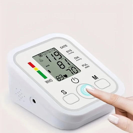 Arm Blood Pressure Monitor — Automatic, 99-Reading Storage & Heart Rate Entige