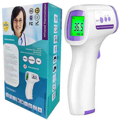 Non-Contact Infrared Thermometer — Instant Fever Detection for Baby & Adults Entige