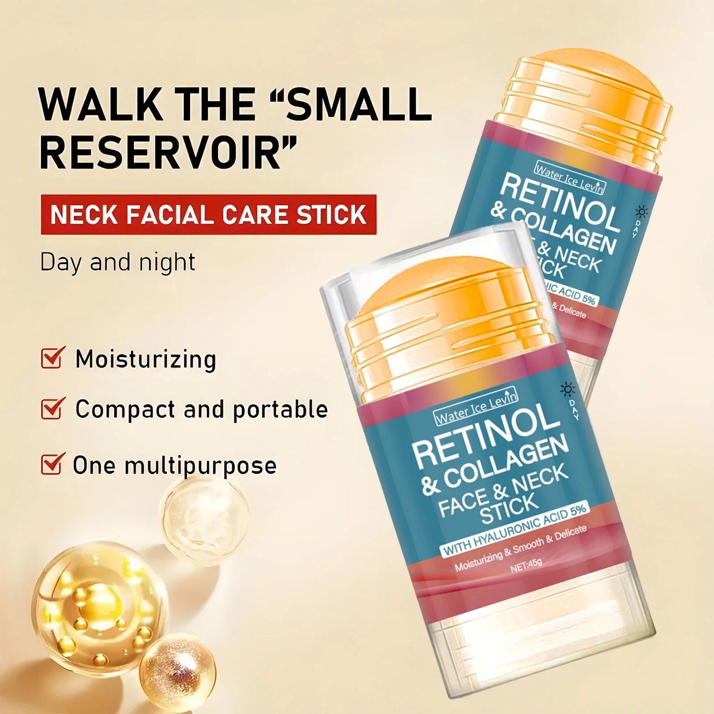 Retinol Cream Stick -  Collagen Smooth wrinkles