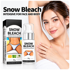 Snow Bleach Face & Body Cream, 30g