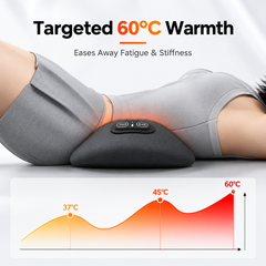 BackRevive 3-in-1 Comfort Cushion – Heat, Vibration & Airbag Compression | USB Rechargeable
