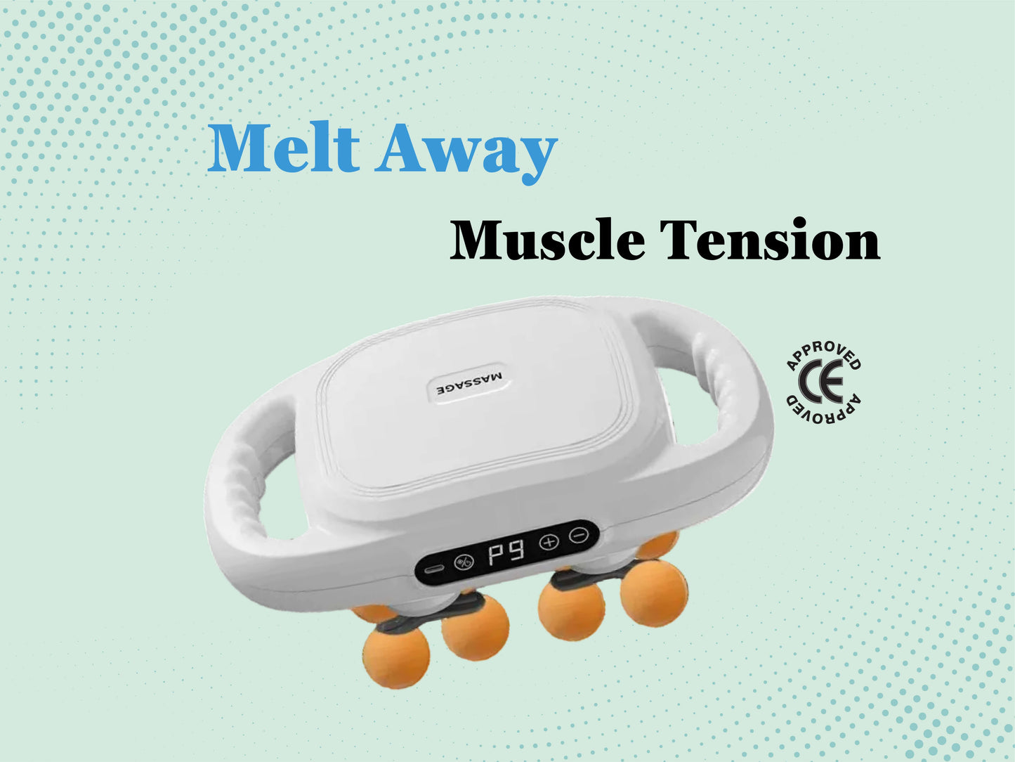 Body Massage Gun — Back, Waist & Full Body Massager