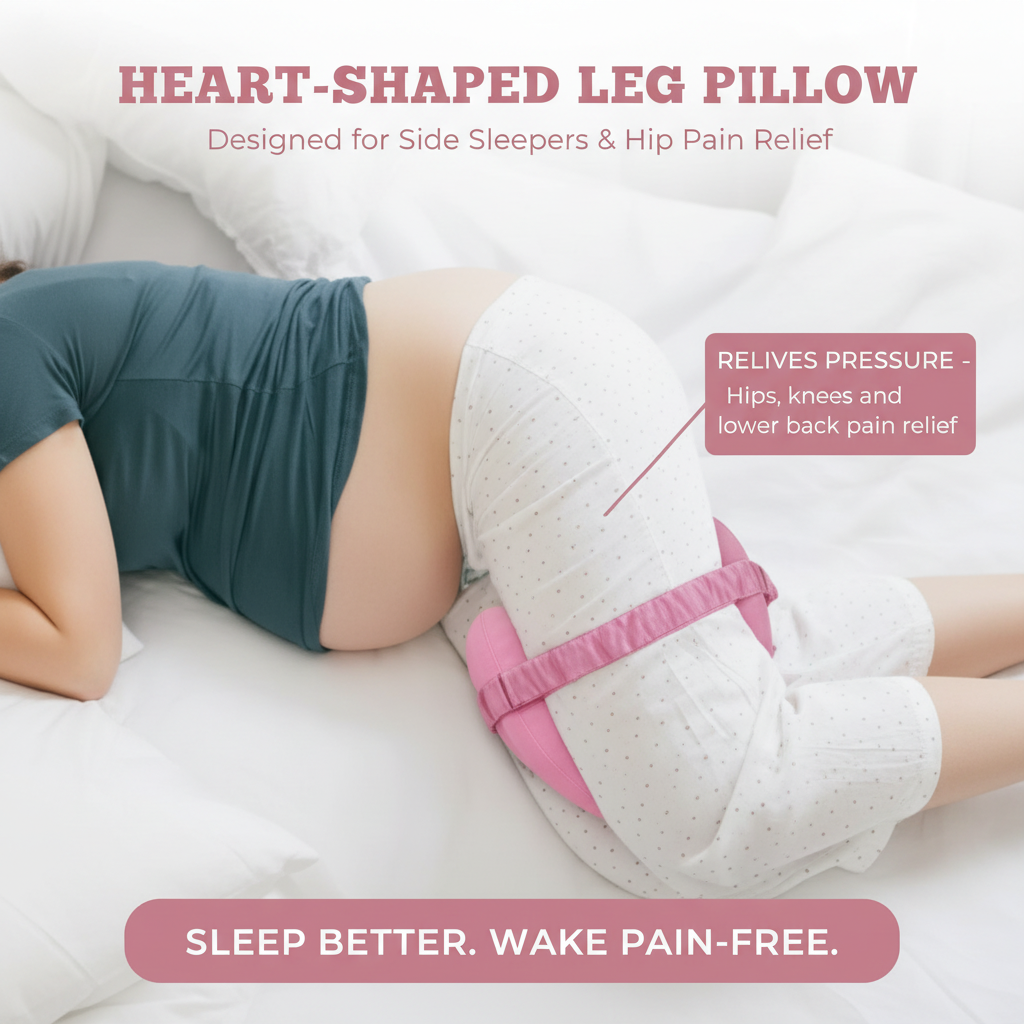 Heart-Shaped Leg Pillow - Single Callout