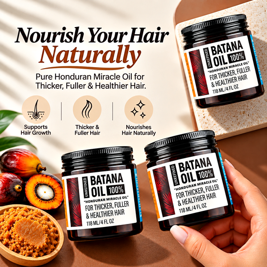 Batana Oil Hair Mask for Women - Deep Moisturizing, Frizz Control & Repair Treatment for Dry, Damaged & Frizzy Hair - Nourishing Hair Care Mask with Batana Oil - 118g