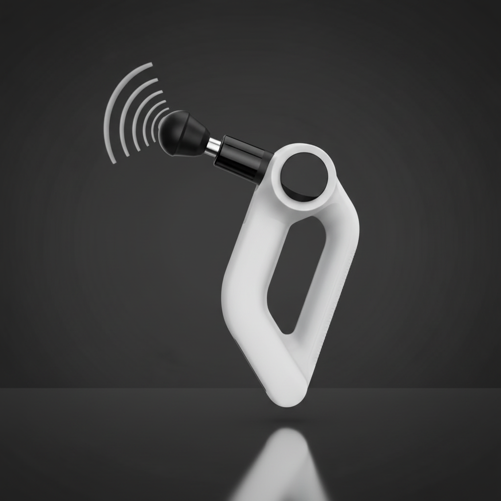 Mini Massage Gun - Dark Background