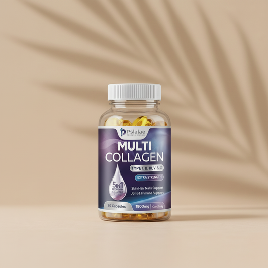 Multi Collagen - Warm Beige Background