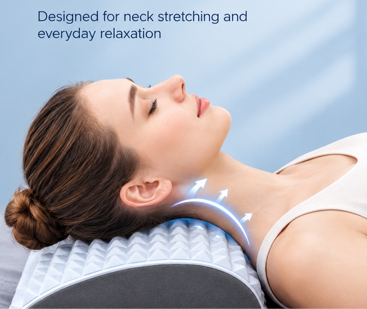 RelieveMe 3-in-1 Back & Neck Stretcher – Adjustable Arch Wellness Device | 4 Colors