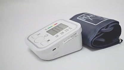 Arm Blood Pressure Monitor — Automatic, 99-Reading Storage & Heart Rate