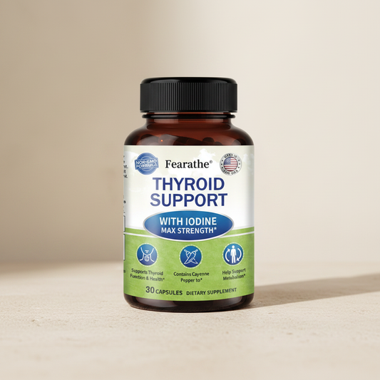 Thyroid Support Bottle - Premium Product Shot