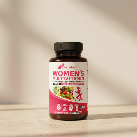 Women's Multivitamin Bottle - Premium Product Shot