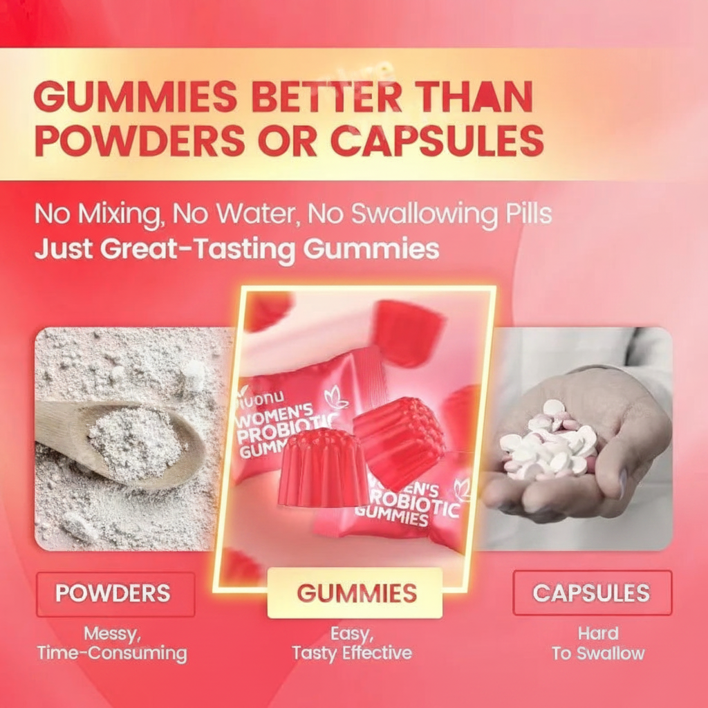 Women Probiotic Gummies - Feminine Daily Wellness